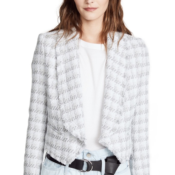 IRO Quiwill Blazer, Size 36, Red/Blue.  Fabulous.  Originally Shopbop. - Picture 10 of 11